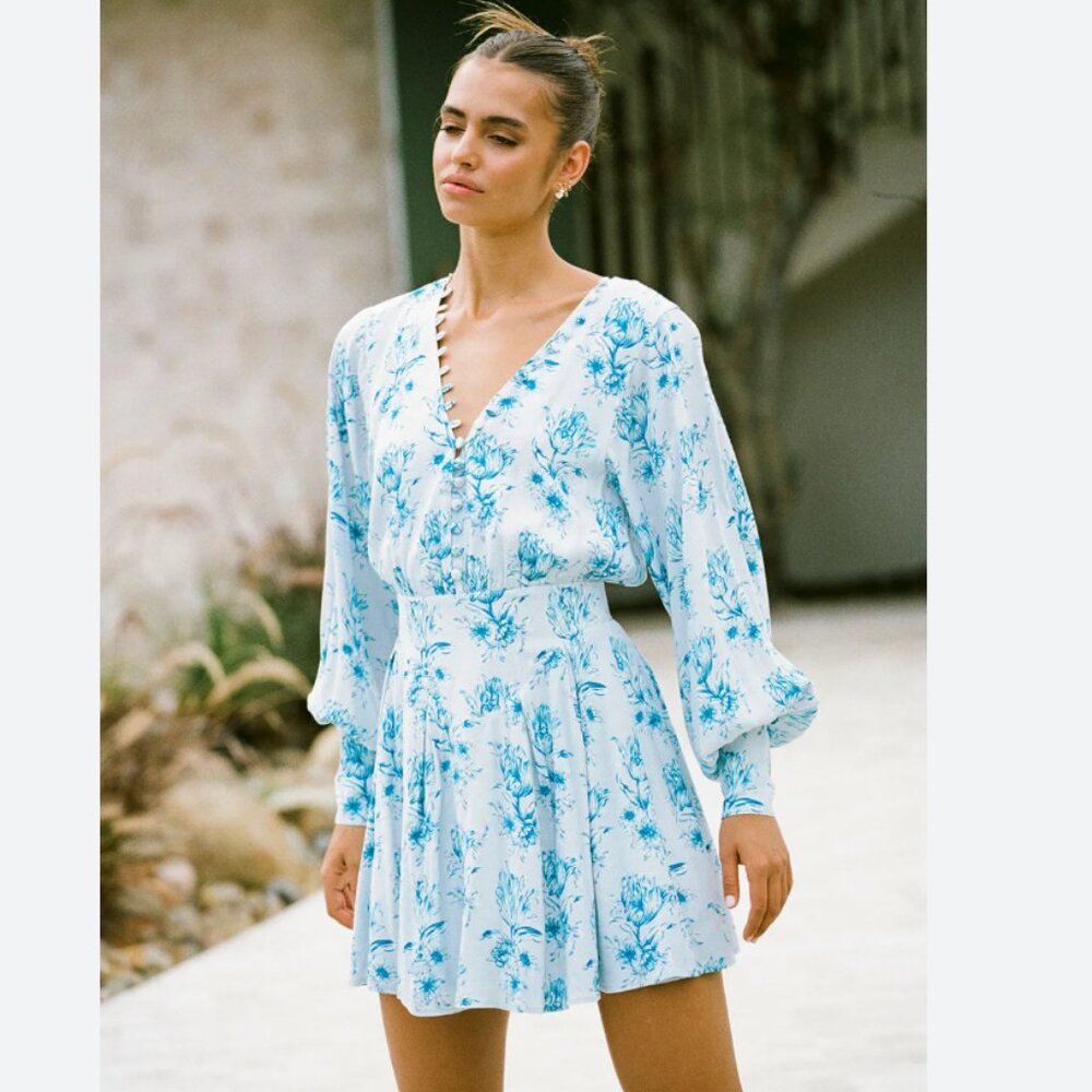 Sabo skirt Floral corset dress